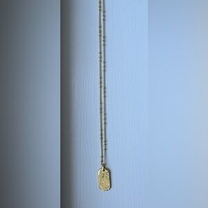 Gorjana Griffin Dog Tag Necklace